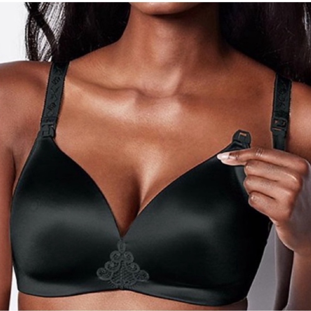 Bravado Black Maternity Nursing Bra | 34 D/E (DD)